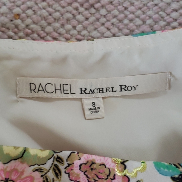 NWT Rachel Roy Embroidered Dress - Picture 6 of 12